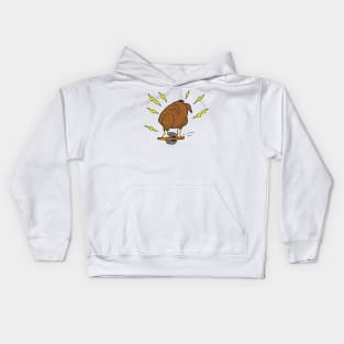 Onewheel chicken wheel Kids Hoodie